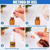 ZHWKMYP 10 Pcs Nasal Spray Bottle, 20ML/0.7OZ 6 Pcs Fine