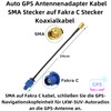 H70S SMA to Fakra C Cable - Car GPS Antenna