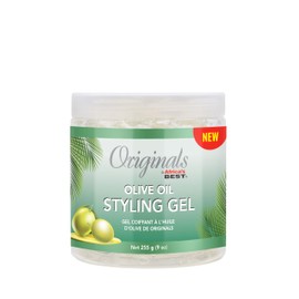 Originals by Africa's Best Olive Oil Styling Gel - for Non-Flaky, Superior Hold and Shine - 9 oz