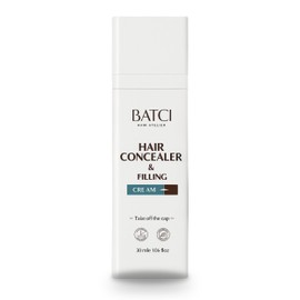 Batcı Hair Concealer & Filling Cream for Bald Spots & Thinning Hair – Waterproof, Sweat-Proof Scalp Coverage – Natural Root Touch-Up Cream for Men & Women – 30ml