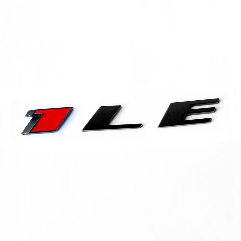 Yoaoo 2pack OEM 1LE Emblem Badge Letter Rear Side Compatible