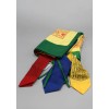 Vertical Mixed Deities Color Print Tibetan Prayer Flags