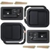 APPERFiT Exterior & Interior Door Handles w/Keepers Compatible with Jeep