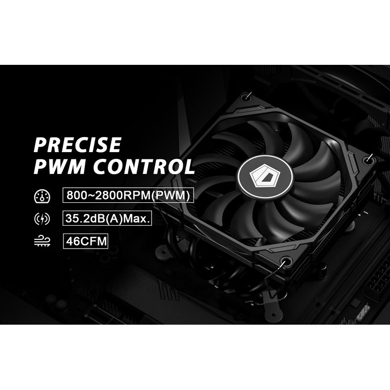 ID-COOLING IS-40X V3 45mm Height Low Profile CPU Cooler 4
