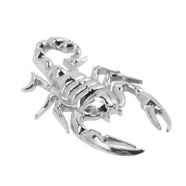 STOBAZA 2pcs Metal Scorpion Car Stickers Decals for Car Truck Auto Body Sticker Decal for Door
