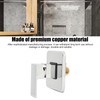 Shower Handle Valve Copper Square Wall Mount Shower Rough In