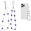 Deilonie 2PCS Beaded Phone Strap, Beaded Phone Charms, Phone Strap