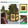 TIMHAKA 71'' Chicken Coop, Chicken House for Outside, Outdoor Duck
