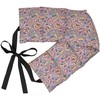 Linseed cushion 7-chamber with ribbon, 65 x 15 organic fabric