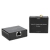 Digital Audio Extender Coaxial and Optical Fiber Converter for Cat5e/6