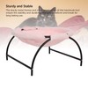 Cat Hammock Bed Stable Structure Soft Comfortable Breathable Elevated Kitten