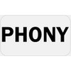 Phony - 25 Stickers Pack 2.25 x 1.25 inches