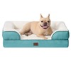 EHEYCIGA EHEYCIGA Orthopedic Dog Bed, Waterproof Memory Foam, Turquoise Blue,