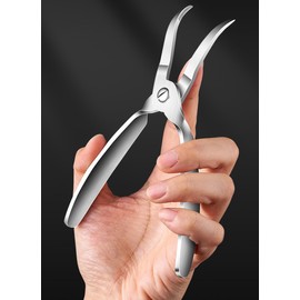 HAKONA Boning Pliers Stainless Steel Boning Pliers Spring Loaded Automatic Opening Boneless Fish Boning Tweezers for Cooking, Boning, Scaling and Punching, Disassemblable, Multipurpose Chicken Feet