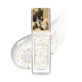 CATKIN Face Makeup Primer Base Ultra Hydrating Essense Natural Glow Finish for Dry Skin Blur Pores Infused with Black Truffle Serum & Hyaluronic acid Translucent Oil Free Formula