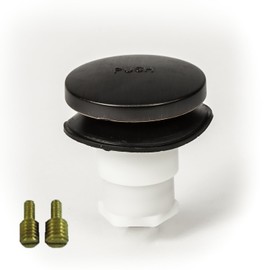 Universal Toe Touch (Tip Toe, Foot Actuated) Bath Tub/Bathtub Drain Stopper Includes 3/8" and 5/16" Fittings