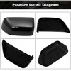 Towing Mirror Cover Cap Replace for 2017-2024 Ford F250 F350