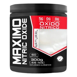 Óxido Nítrico 300g Pre Entreno Maximo Protein 60 Servs                                                                                                