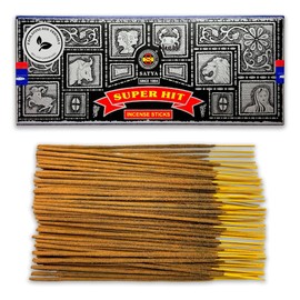 Satya Super Hit Incense Sticks 100g - Aromatherapy - Meditation - Spirituality - 100% Natural EcoFriendly