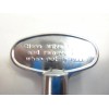 Dante Blue Flame Fireplace Chrome 24" Gas Valve Key for
