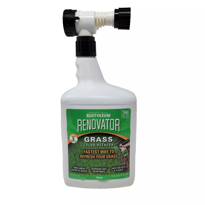 Rust-Oleum Renovator Grass Color Refresh Green Lawn Paint 332940 Pet