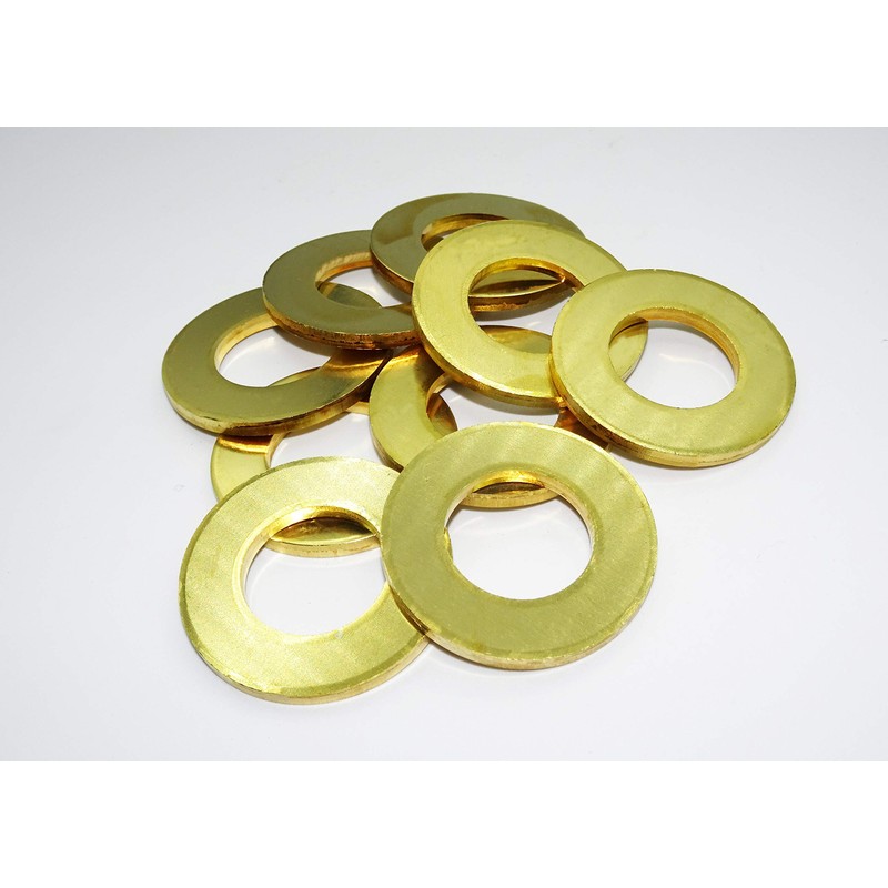 M&B Round Washer Brass (Brass) [Domestic Manufacturer] For M8 [30