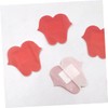 Ipetboom 4sets Self- Patches Lip Shaped for Care Non-irritating Protection
