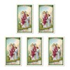 H HOLLY LINES Archangel Raphael Prayer Cards Laminated Set of