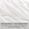 LINENOVA Bamboo King Fitted Sheet 1 Piece Only- 2000TC Ultra