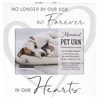 Malden International Designs 3.5x5 Forever In Our Hearts Memorial Pet