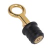 Snap Handle Drain Plug Rubber Brass Twist Design Long Lasting