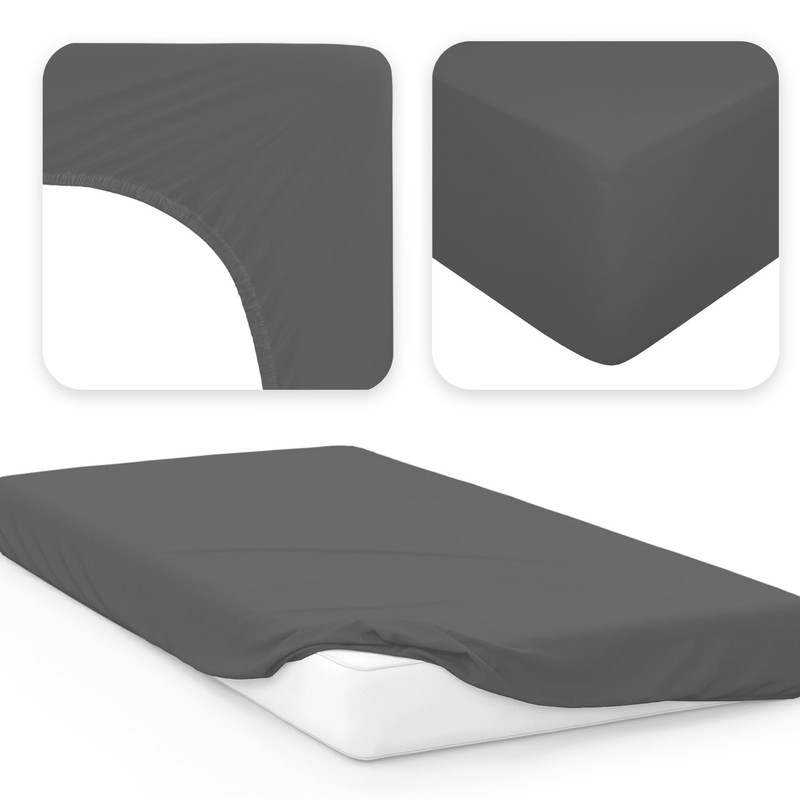 Jacobson Jersey Fitted Sheet, Cotton Bed Sheet (60 x 120