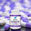 Citrato Magnesio 500 1000 Cápsulas Saisa Herbal Suplemento Alimenticio Anticalambres