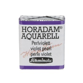 Schmincke Horadam Aquarell - "Special Edition" Finest Artist Watercolours, 840 Pearl Purple, 14 840 044, Pearl Metallic Special Colours for Shimmering Effects, 1/2 Tubs