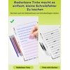 GutSache 12 x Erasable Refills [6 Blue, 2 Red, 2