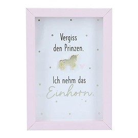 Depesche 11625-021 - Photo Frame with Compliment, Small Decorative Frame with Pretty Saying, Approx. 8.4 x 5.8 x 1.9 cm, Ideal as a Gift or a Little Present