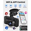 Dash Cam Front Rear 4K/1080P, Dash Camera for Cars Build