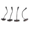 4Pcs LED Grille Lights DC12V Amber High Brightness Front Grille