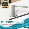 Metpure Built in Soap Dispenser for Kitchen Sink, Stainless Steel