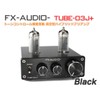 FX-AUDIO- TUBE-03J+ [Black] Vacuum Tube Hybrid Preamp with Tone Control