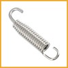 Partuto 2 Pcs Universal Exhaust Pipe Spring for Motorcycles 58mm