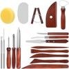 Blisstime 42pcs Pottery Tools, Clay Tools, Sculpting Tools, Pottery Kit,