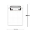 Kamio Japan 225565 MOTiON Clear Binder Memo, White