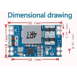 Unbranded/Generic 2pcs Mini560 DC-DC Step-Down Stabilized Voltage Module 3.3V, 5V, 9V, 12V - 3.3V