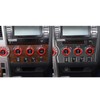 Carbon Fiber Console Interior Trim A/C Climate Control Knob Panal