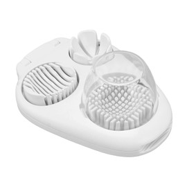 Cortador de Huevos Cocidos, Rebanador de huevo Cortadora de Huevo Dicer de Huevos Ahorro de Tiempo 3 Modos de Corte con Tapa para Sándwich Apto para Cortar Fresas, Champiñones, Kiwi