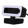 Webcam 2K USB Adjustable Brightness Auto Focusing Inbuilt Mic Plug