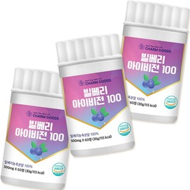 Charm goods Bilberry iVision 100 60 tablets 3 packs / 빌베리 아이비전 100 60정 3팩
