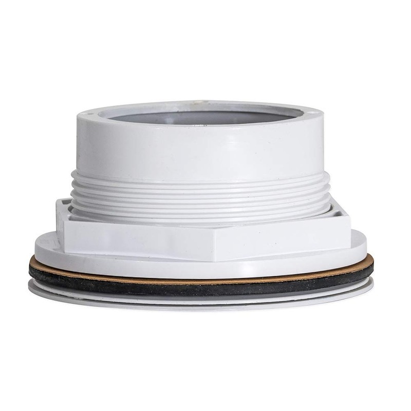 EZ-FLO 15303 PVC No-Caulk Replacement Drain Strainer/Stopper for Shower Bathtub,