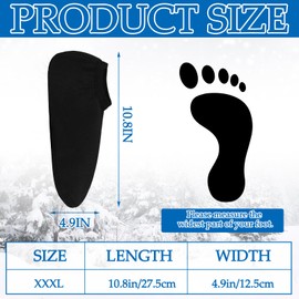 Chicingyou 3 Pairs Ice Bath Socks Cold Plunge Feet Covers Reusable Toe Warmers Cold Plunge Accessories Neoprene Socks for Ice Bath at Home